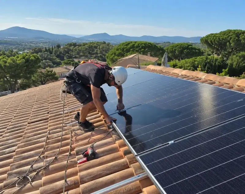 Installateur panneaux solaires Le Luc — pose photovoltaïque sur toiture